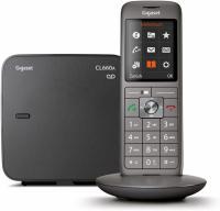 Р/Телефон Dect Gigaset CL660A SYS RUS черный автоответчик АОН 