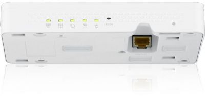 Точка доступа Zyxel NebulaFlex NWA1302-AC (NWA1302-AC-EU0101F) вид снизу индикаторы порт Ethernet